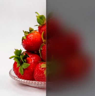 Matné tvrdené grafit sklo