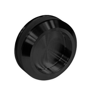 Kulatý úchyt černý matný