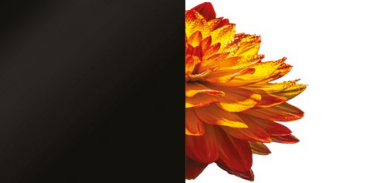 Černé sklo z lakobel