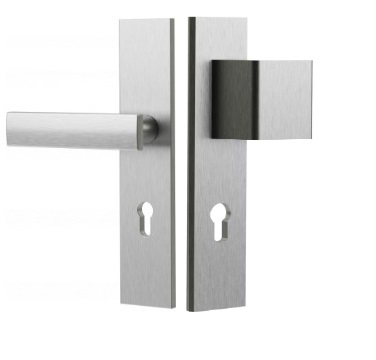 Kľučka/Úchyt Agat + krytka na horný zámok