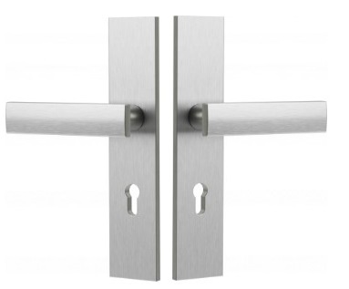 Kľučka/Kľučka Agat + krytka na horný zámok