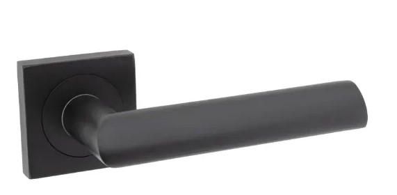 Kľučka MATI-QR - čierna + rozeta