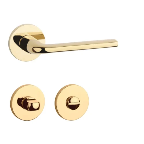 Kľučka na dvere AT - OLEANDRO - R 7S Povrch: ZLL PVD - zlatá lesklá (GOLD PVD) - Image 3