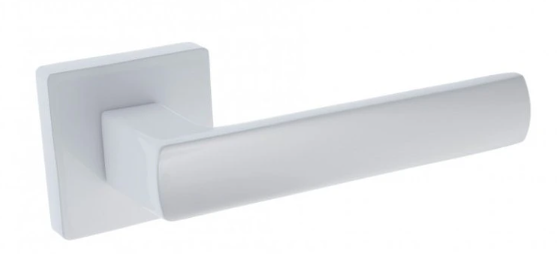 Kľučka INES - QR, povrch: biela + rozeta BB