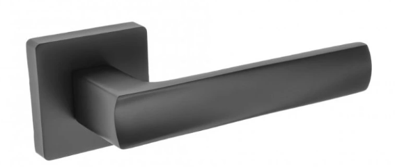 Kľučka INES - QR, povrch: čierna + rozeta BB