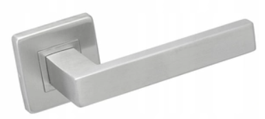 Kľučka TASOS - QR, povrch: nerez + rozeta BB