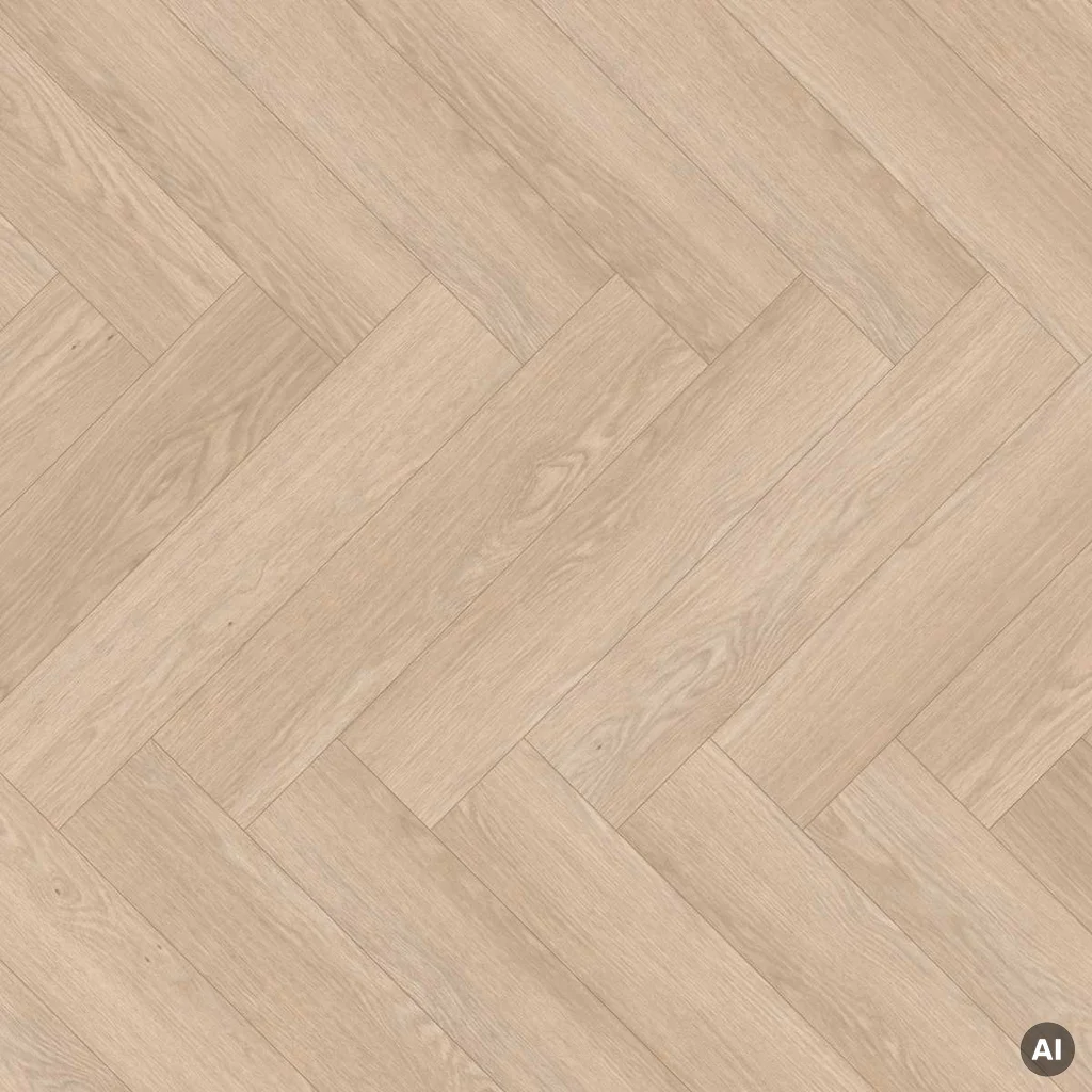 Laminátová podlaha Egger Dub Baronia svetlý AC4 Herringbone